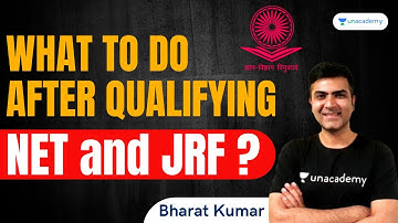 What To Do After Qualifying NET and JRF | Bharat Kumar