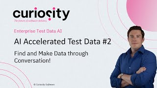 AI Accelerated Data #2 (Find & Make Data through Conversation) | Enterprise Test Data AI