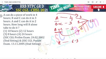 a can do a piece of work in 4 hours B and C can do it in 3 hours a and c can do it in 2 hours