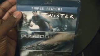 TRIPLE FEATURE TWISTER POSEIDON & THE PERFECT STORM ON BLUE RAY DISK
