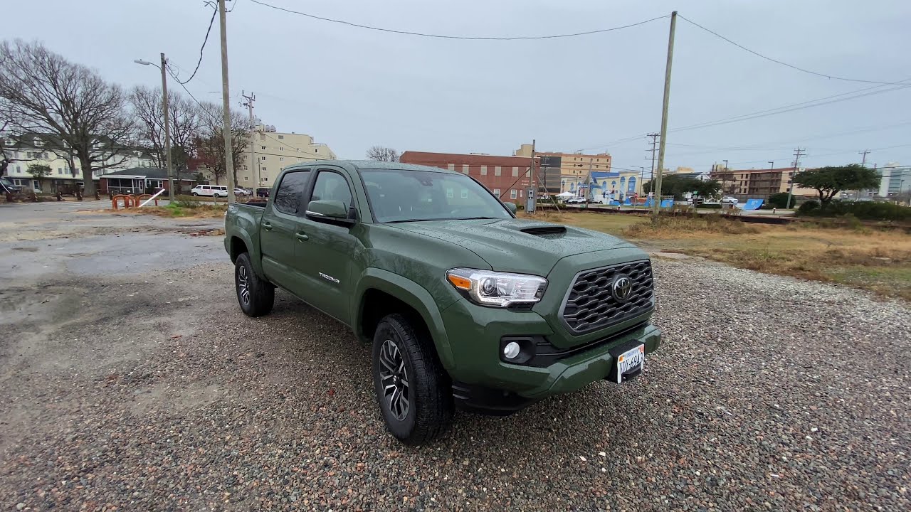Toyota Tacoma Walkaround | Army Green