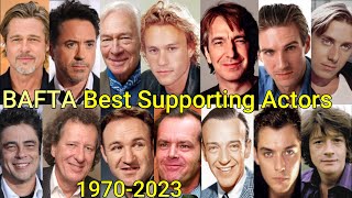 BAFTA BEST  SUPPORTING ACTORS: 1970-2023