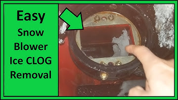 Clogged Snow Blower? Try This!