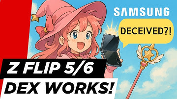 Z Flip5 Has DeX?! How to Unlock Wireless DeX with Developer Mode!