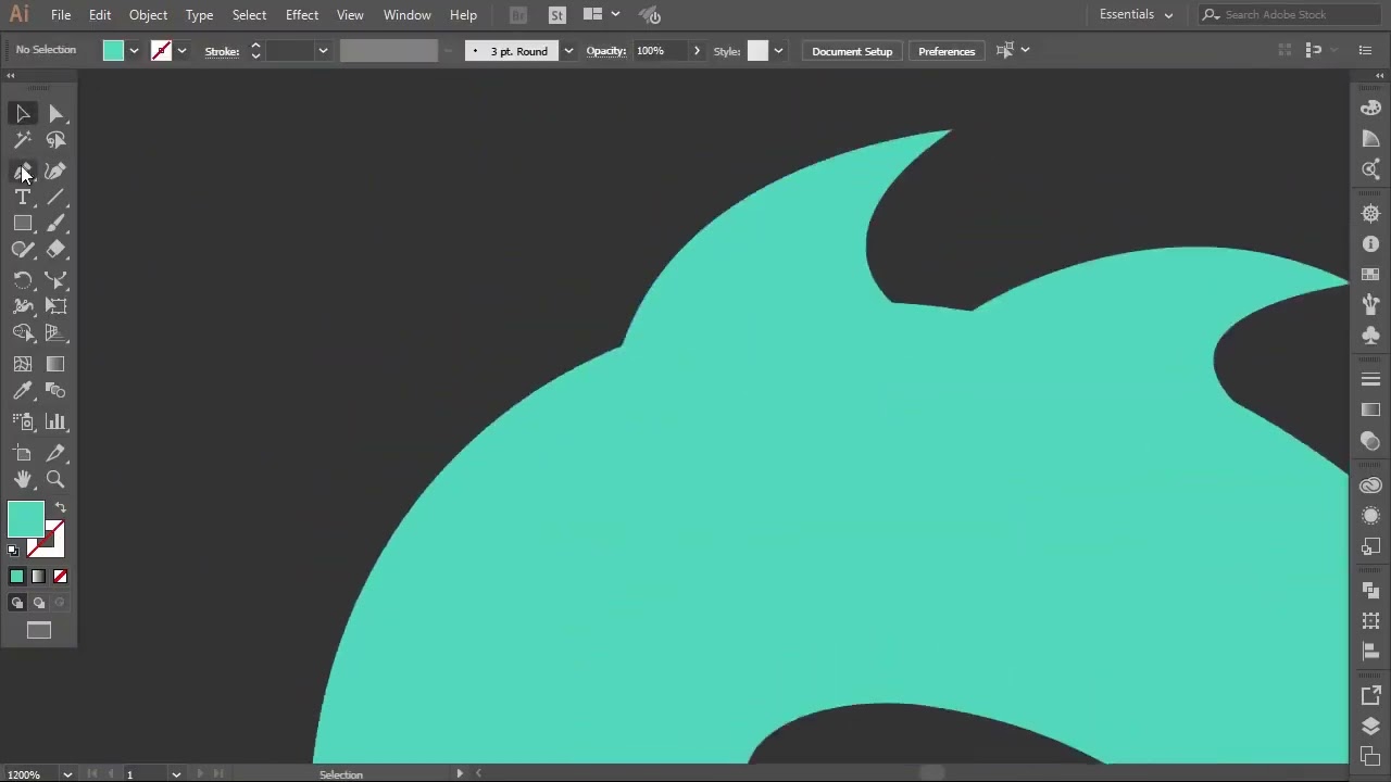 Illustrator Speedart : Dragon Logo Design Process #logodesign #graphicdesign #illustration