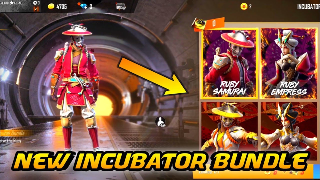 Noble Samurai In Incubator Garena Free Fire Youtube Noble Samurai In Incubator Garena Free Fire Youtube