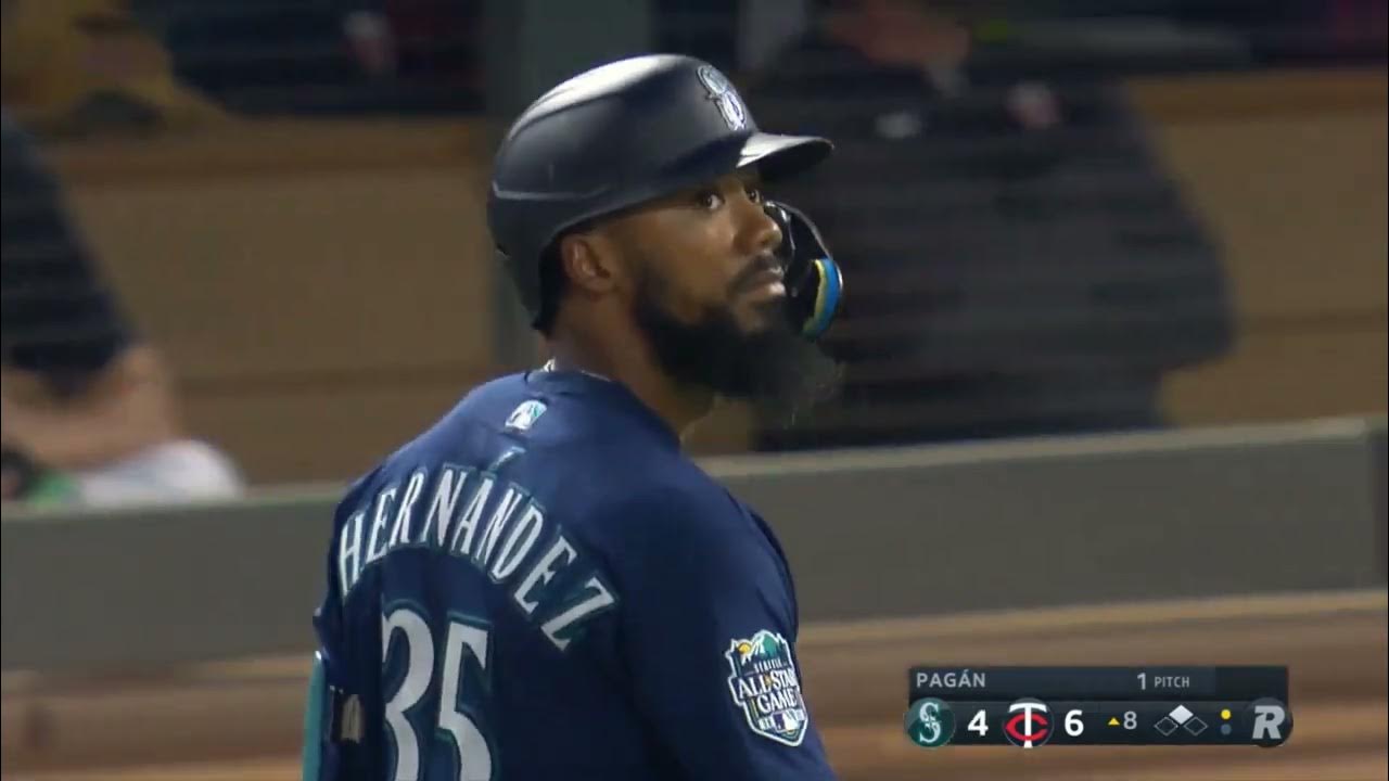 The Mariners score 4 RUNS in the 8th inning to TIE THE GAME