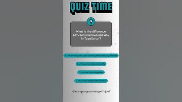 TypeScript Quiz #18 - Can You Answer This? #shorts