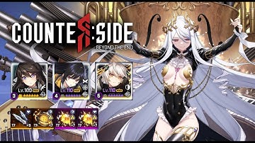 Using Maestra Nequitia in Challenger 1 - A New Strategy 「Counter:Side Global PvP」