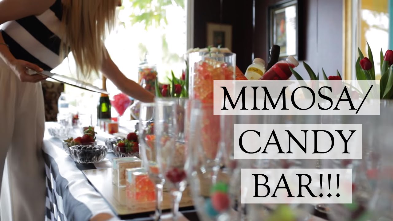 Easy Mimosa Bar Set-Up - Aleka's Get-Together