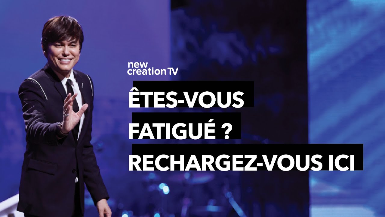 Être lavé et renouvelé par sa Parole | Joseph Prince | New Creation TV Français