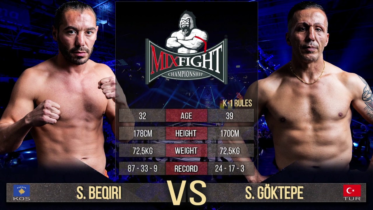 Shemsi Beqiri vs Sefer Göktepe // Mixfight Championship 2018 Frankfurt