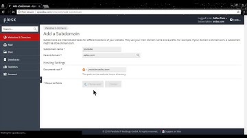 Cara Membuat Subdomain Redirect / Forwarding