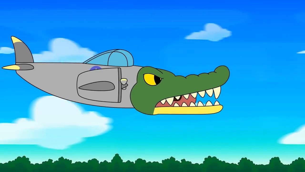 BOMBARDINO CROCODILO Delicious | Italian Brainrot Animation 2 | Coffin Dance Song Cover