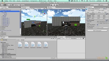 Unity 建築場景展示製作教學 Part.7 - 攝影機設定及物件切換
