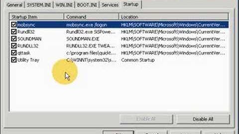 How To Use MSConfig (Microsoft System Configuration)