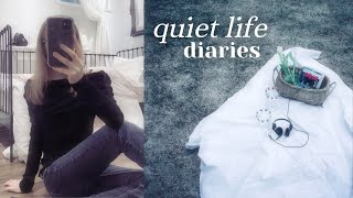 quiet life diaries: launching my shop & making art