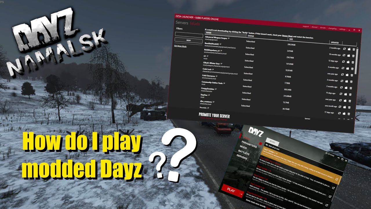 DZSALauncher - An easy to use launcher for DayZ Standalone