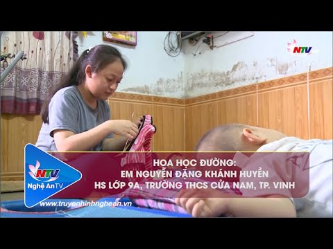 Video Hoa học đường: Em Nguyễn Đặng Khánh Huyền - HS lớp 9A,... - YouTube