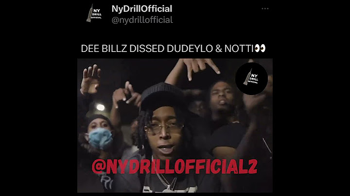 DEE BILLZ DISSES Dudeylo And Notti And EDOT In SUGARHILL MIND YOUR BUSINESS
