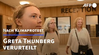 Greta Thunberg Vor Gericht Afp