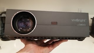 VIVIBRIGHT F30 1080P HD Projector Great For Home Theater Or Video Games