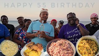 Birthday celebration W Colaz Smith tv | Beetroot rice & peas | coconut dumpling | Beef soup