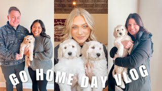 GOLDENDOODLE PUPPIES JOIN THEIR NEW FAMILIES | GO HOME DAY VLOG by Bailey Williams | Rose and Reid Doodles 13,163 views 1 year ago 10 minutes, 8 seconds