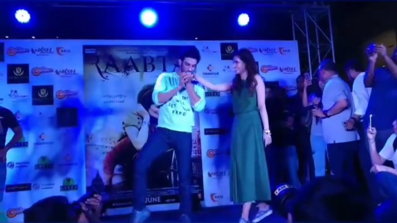 Memories|Sushant Singh Rajput With Kriti Sanon Raabta Movie Promotion In CityCentre New Town Kolkata