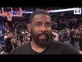 Kyrie Irving Talks Mavs Win in Game 6 to Advance | 2024 NBA Playoffs