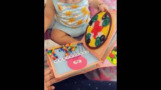 Montessori Animal Safari Sensory Quiet Book - Personalised. Client Testimonial by Kavisha Patel
