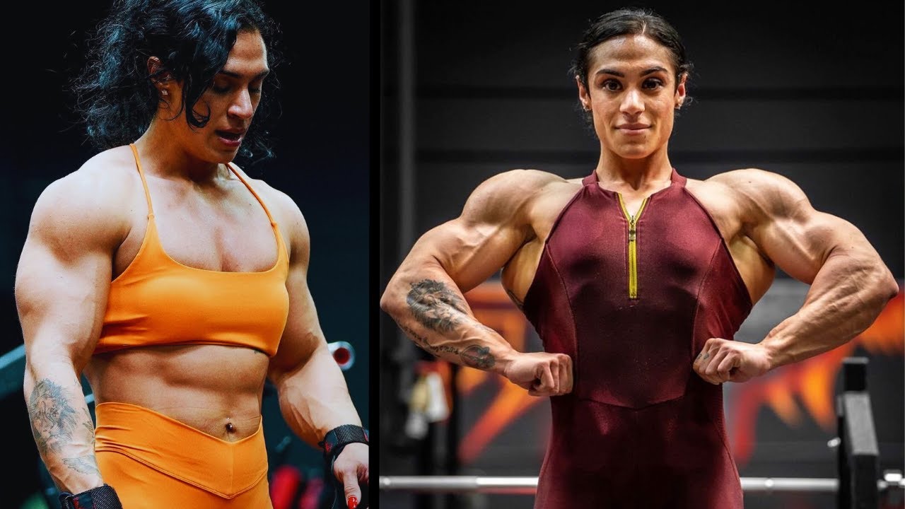 Download Huge Female Bodybuilder 💪 Kristina Nicole Mendoza career - Fbb Flexing & Workout Motivation
