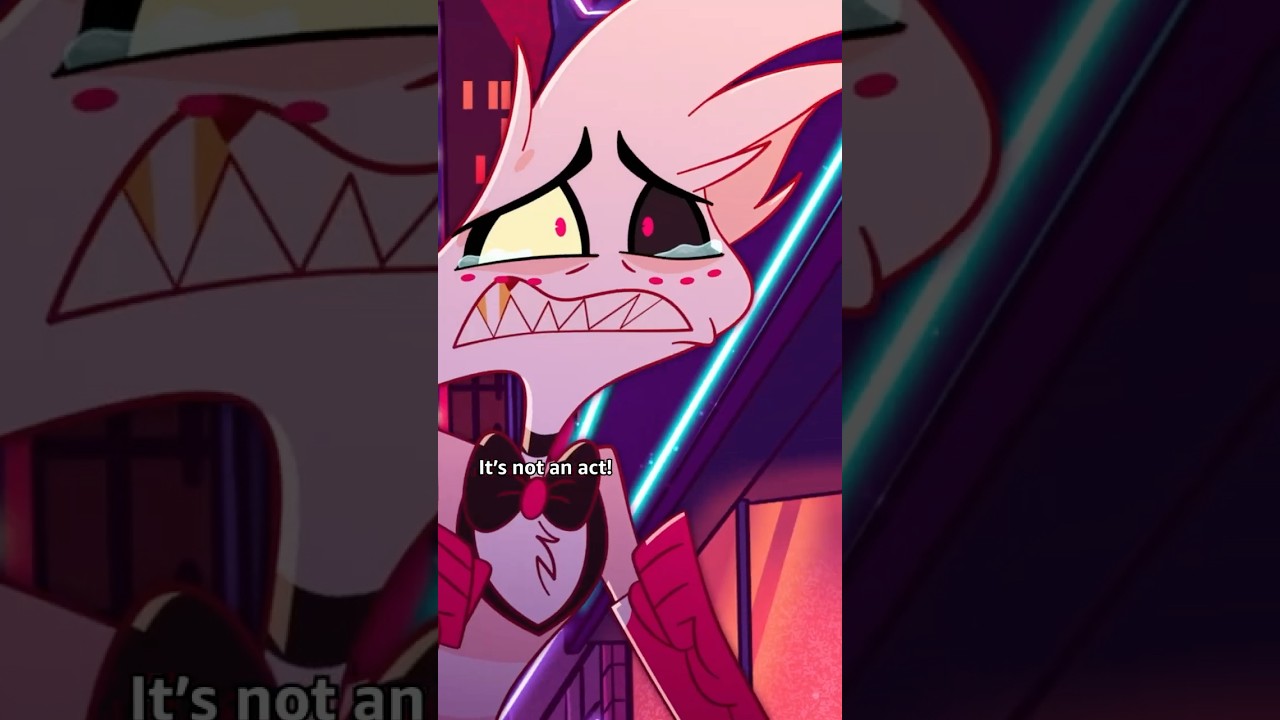 Angel Dust opens up to Husk | Hazbin Hotel | Prime Video