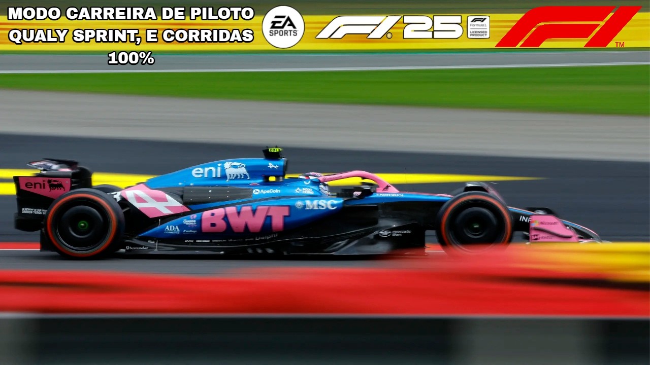 MODO CARREIRA PILOTO 100% - ESPANHA 🇪🇸 (Temporada 1 da Fórmula 1)