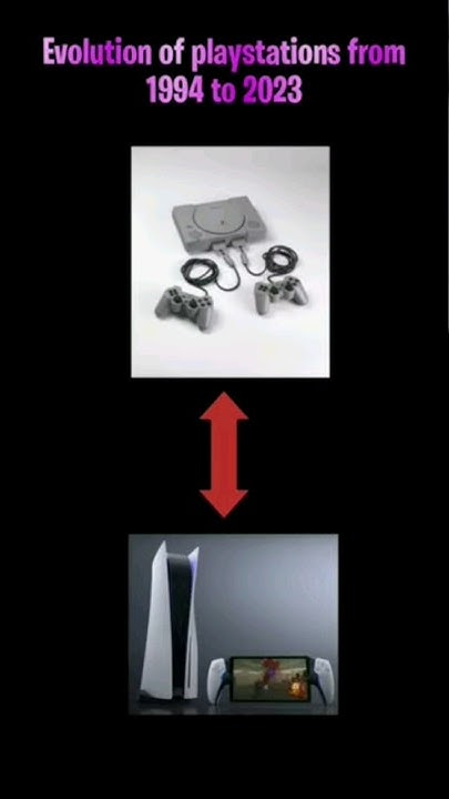 evolution of play stations from 1994 to 2023 - YouTube