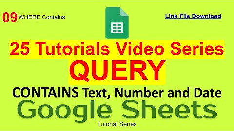 81 Query Part [9/25] - Select  WHERE - Contain Text, Number and Date