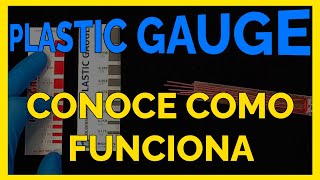 🔴 como usar PLASTIC GAUGE en una reparacion de motor o ajuste de motor | Motorparts