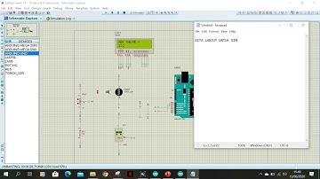 Simulasi Cara Kerja Sensor LM35 dan Sensor LDR