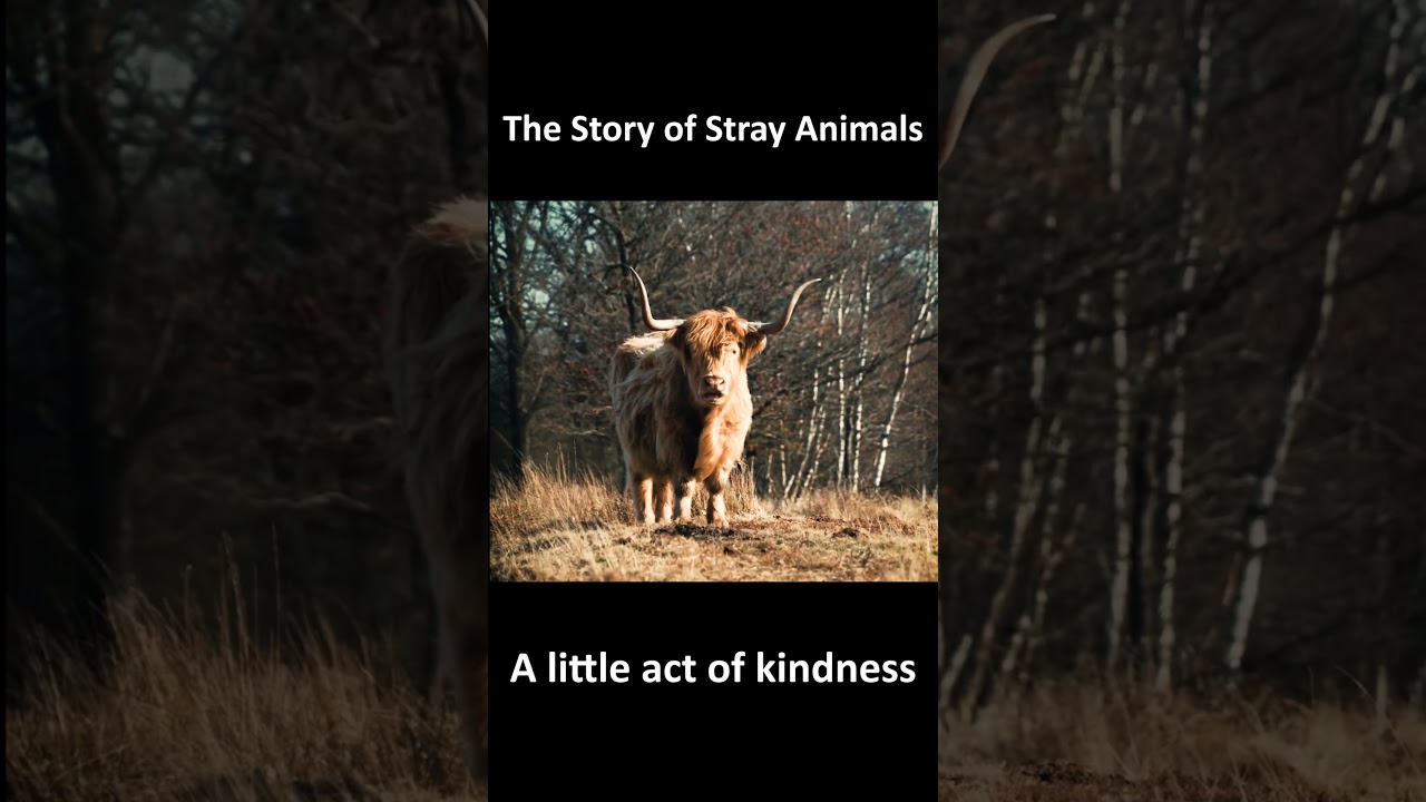 The  story of stray animals | A little act of kindness #trending #viral  #short