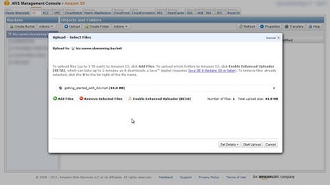 Getting Started with Amazon CloudFront Video Streaming