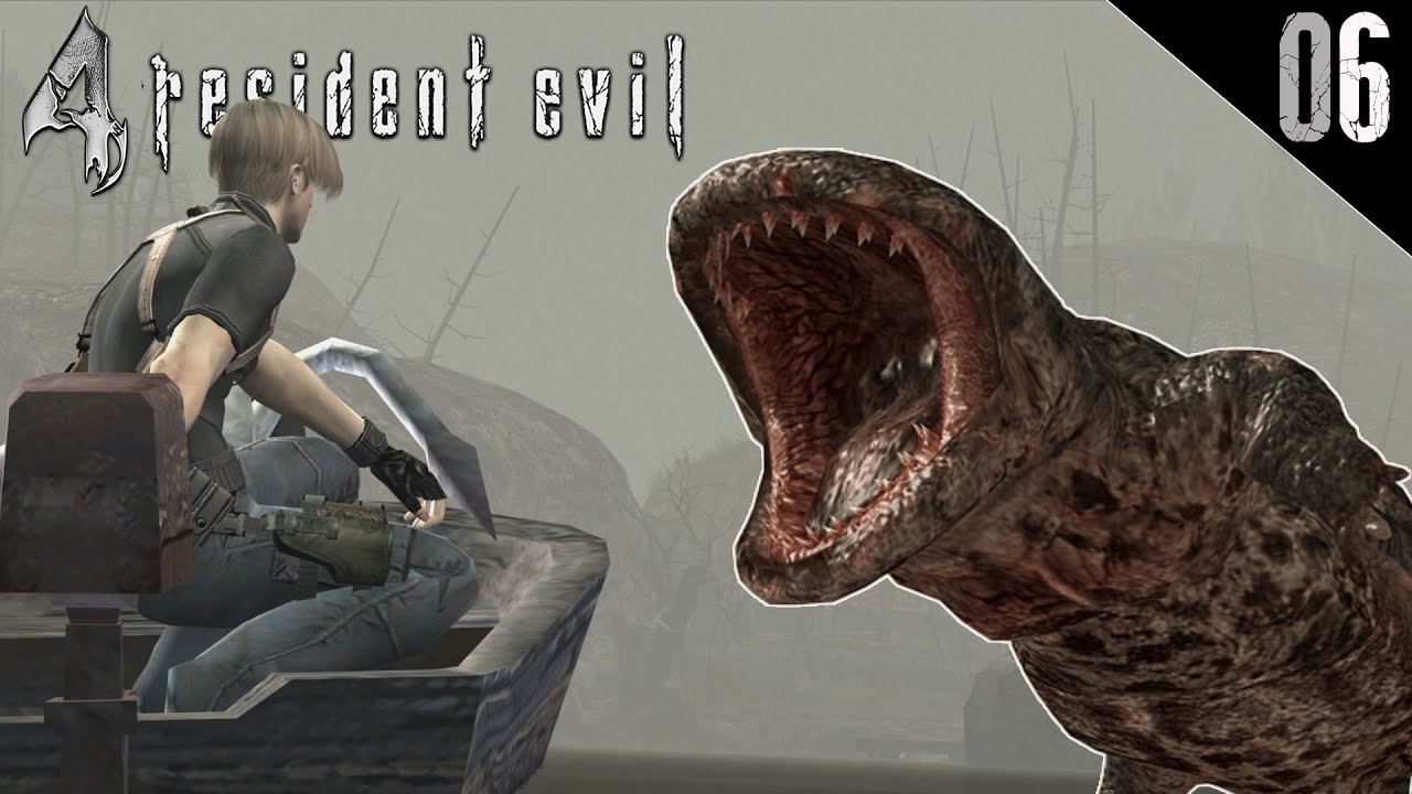 RESIDENT EVIL 4 HD (2005) #06 | El monstruo del lago | En español ...
