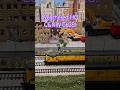 Weathered HO CNW C628 Ore Train in City Scene!