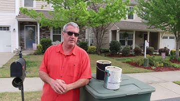 How to properly dispose of latex paint