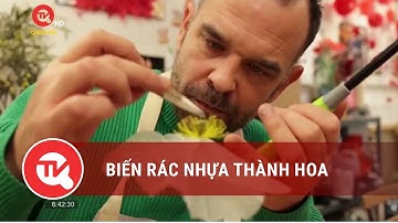 Những tác phẩm nghệ thuật độc đáo từ rác thải nhựa của nghệ sĩ Pháp | Truyền hình Quốc Hội Việt Nam
