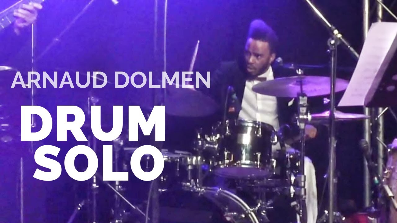 Arnaud Dolmen Drum Solo at New Morning | Mario Canonge Trio
