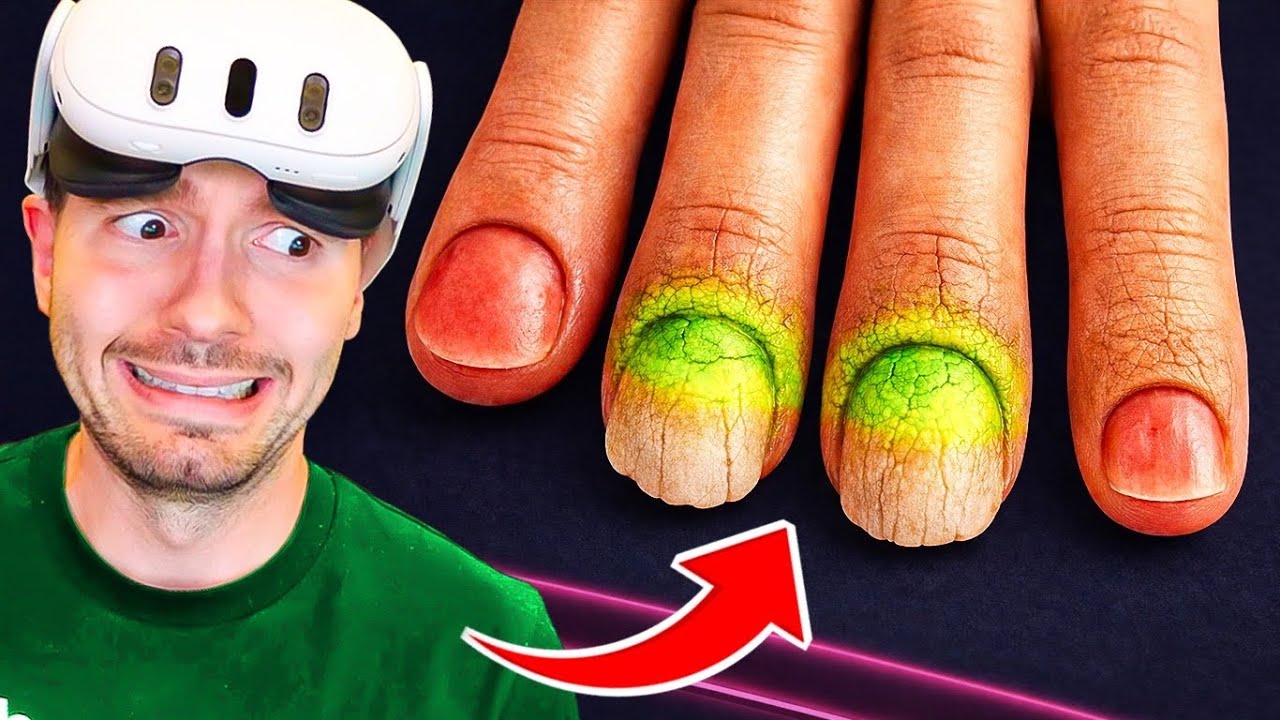 Consertando UNHAS NOJENTAS na realidade virtual! - Titans Clinic VR