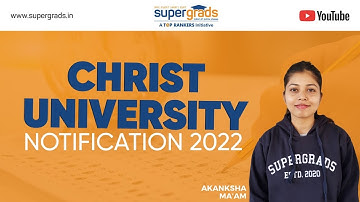 How to Fill Christ University Application Form 2022 by SuperGrads