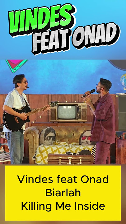 Vindes feat Onad bawain Biarlah, crowd Medan gokil #vindes #onadioleonardo #shortsvideo