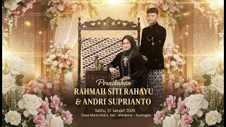 LIVE AKAD RAHMAH \u0026 ANDRI - MANISKIDUL 31 JAN 2026