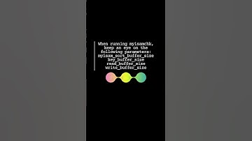 SQL Interview Questions and Answers: myisamchk